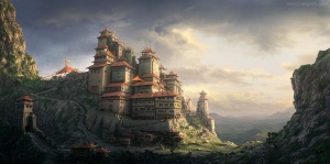 Temple of Shan Sua, "Mountain Sanctuary", Pardor Range, Eomas